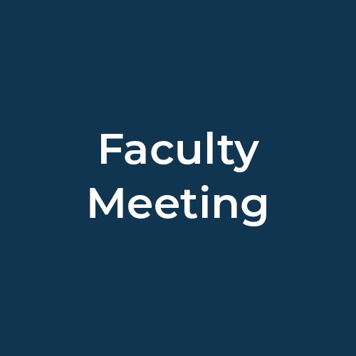 Biology Faculty Lunch